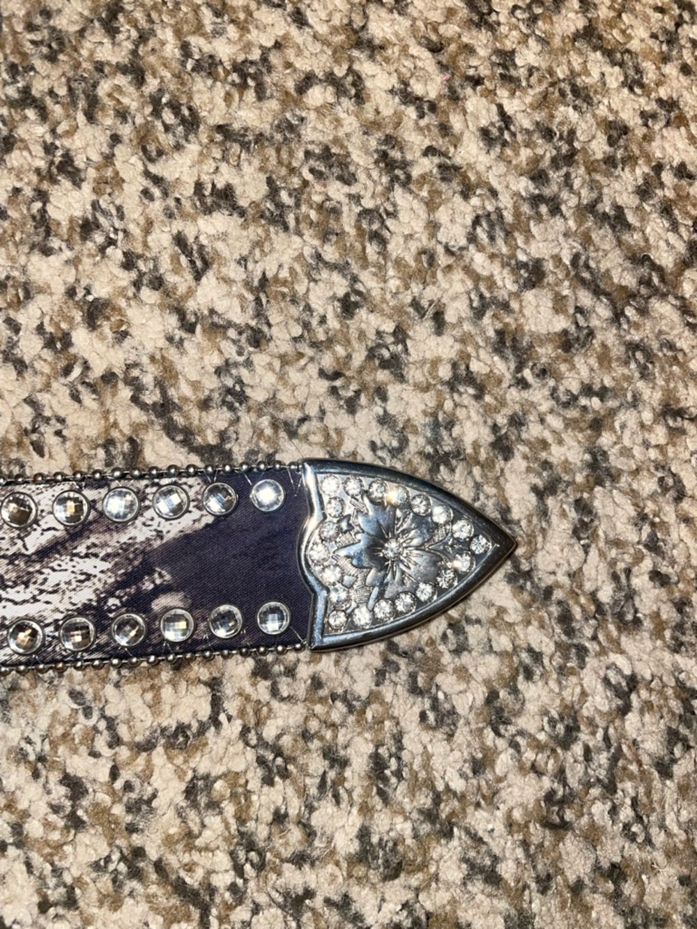 Blazin Roxx Rhinestone Camouflage Belt - Picture 6 of 7